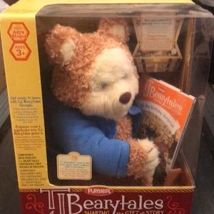 TJ Bearytales Animated Talking Story Telling Bear Playskool 2006 7